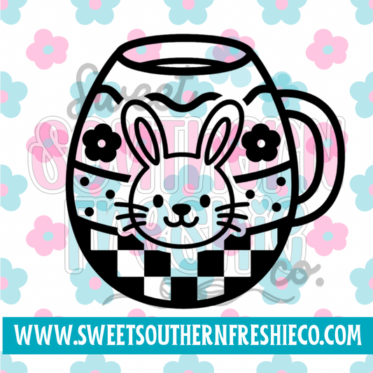 Easter bunny mug
