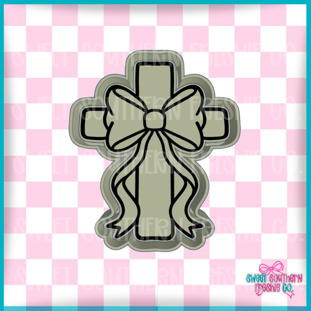 Plain Cross With Bow