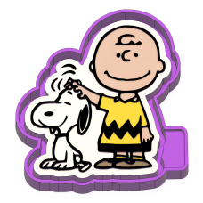 Charlie Brown with snoopy