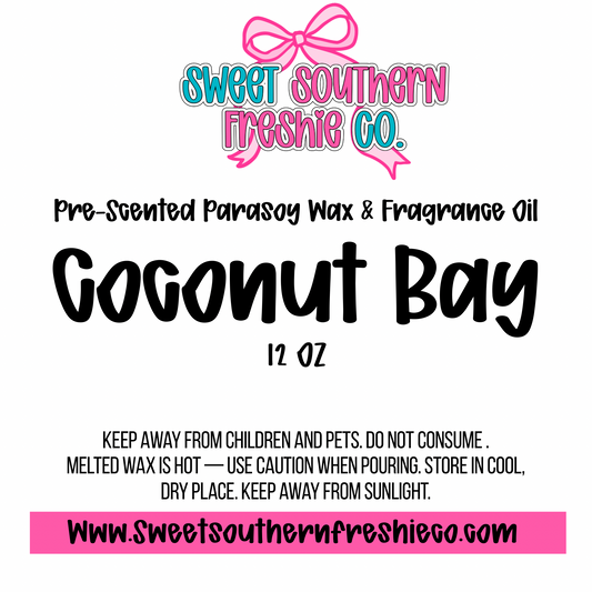 Coconut Bay| Pre-Scented Wax