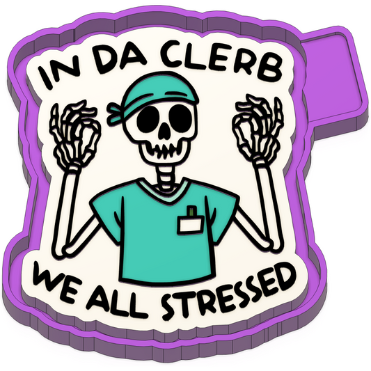 In da clerb we all stressed