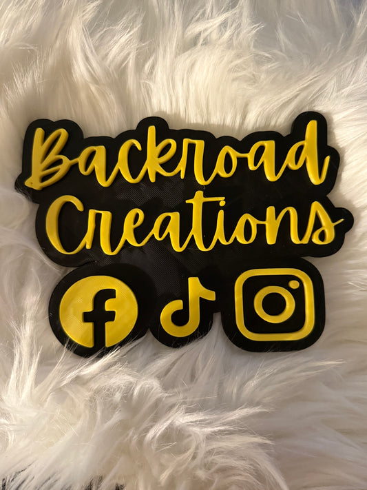 Personalized physical watermark with social medias