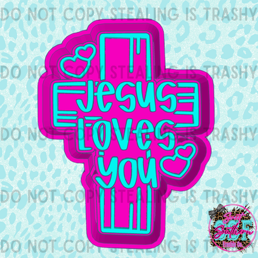 Jesus loves you cross