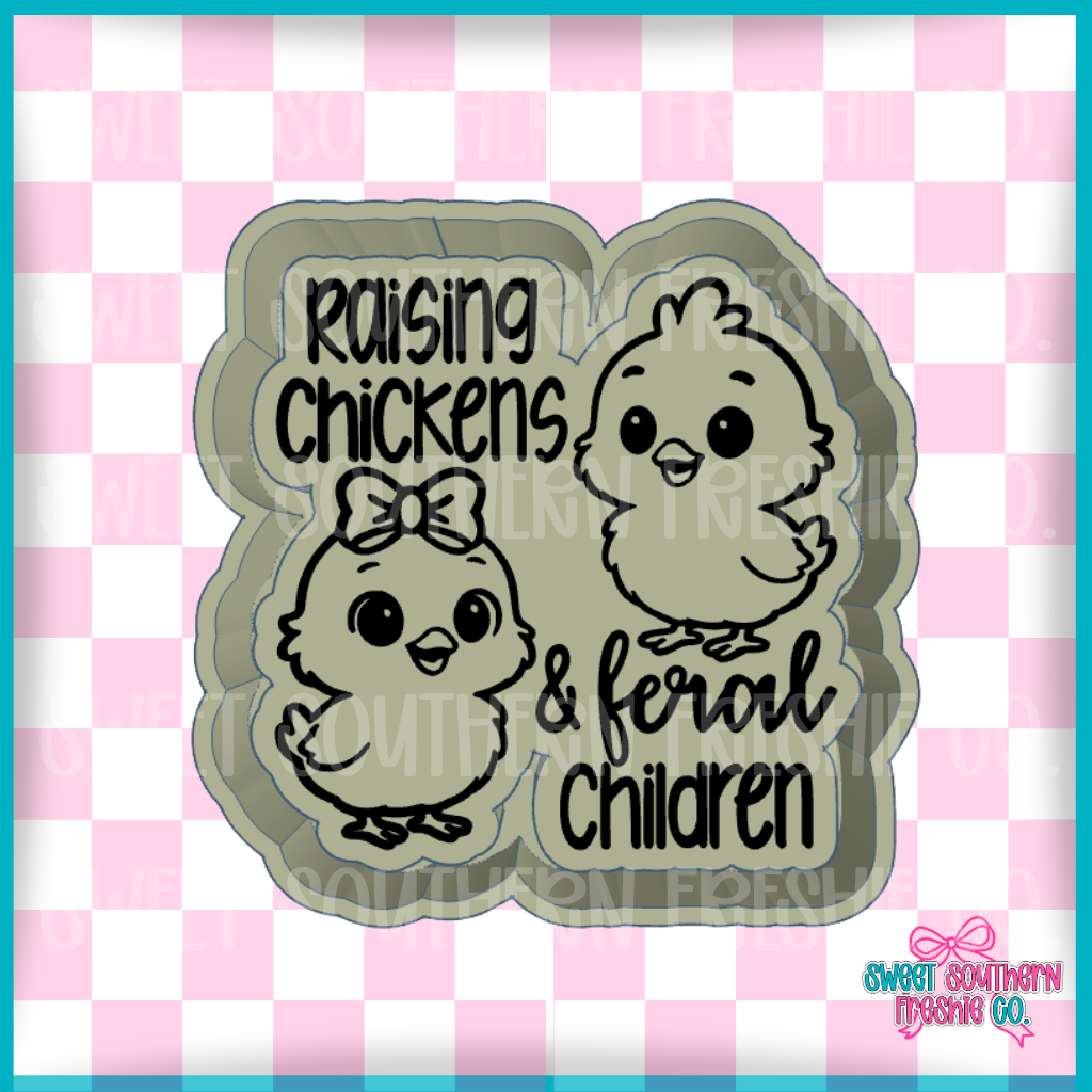 Raising Chickens & My Feral Children