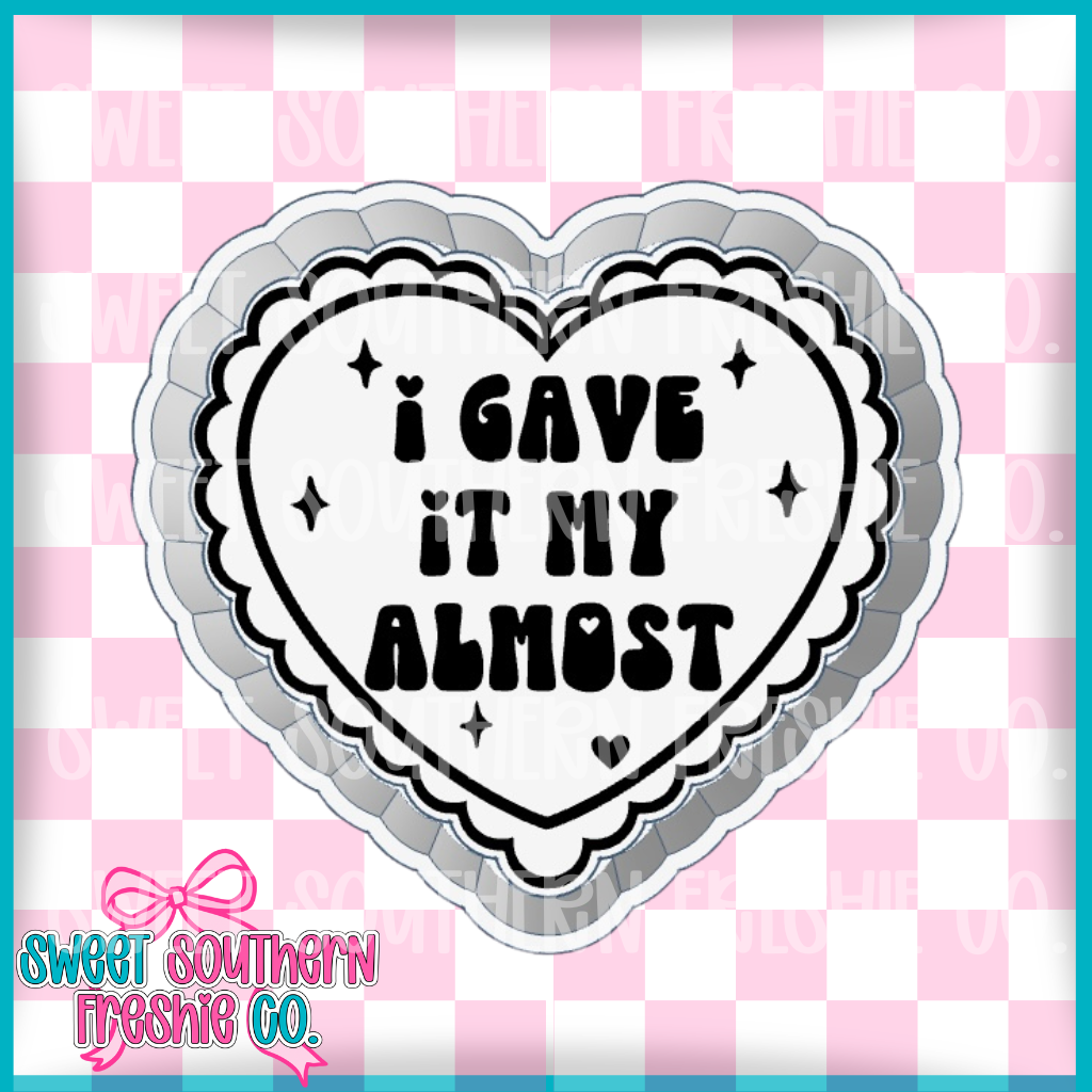 I Gave It My Almost Heart W/Lace