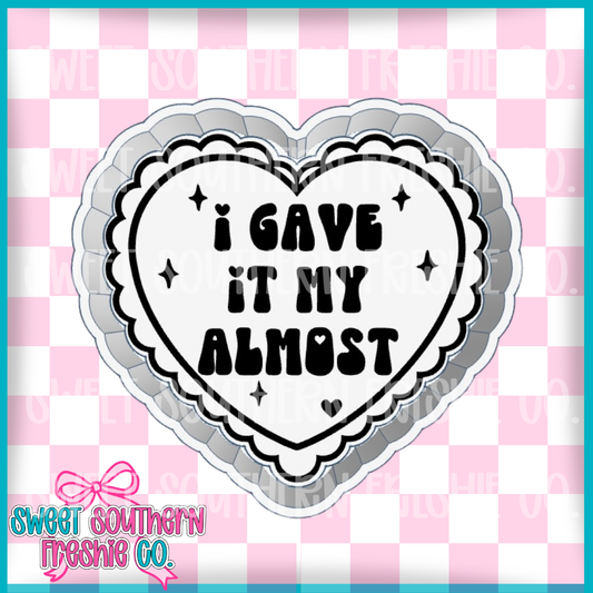 I Gave It My Almost Heart W/Lace