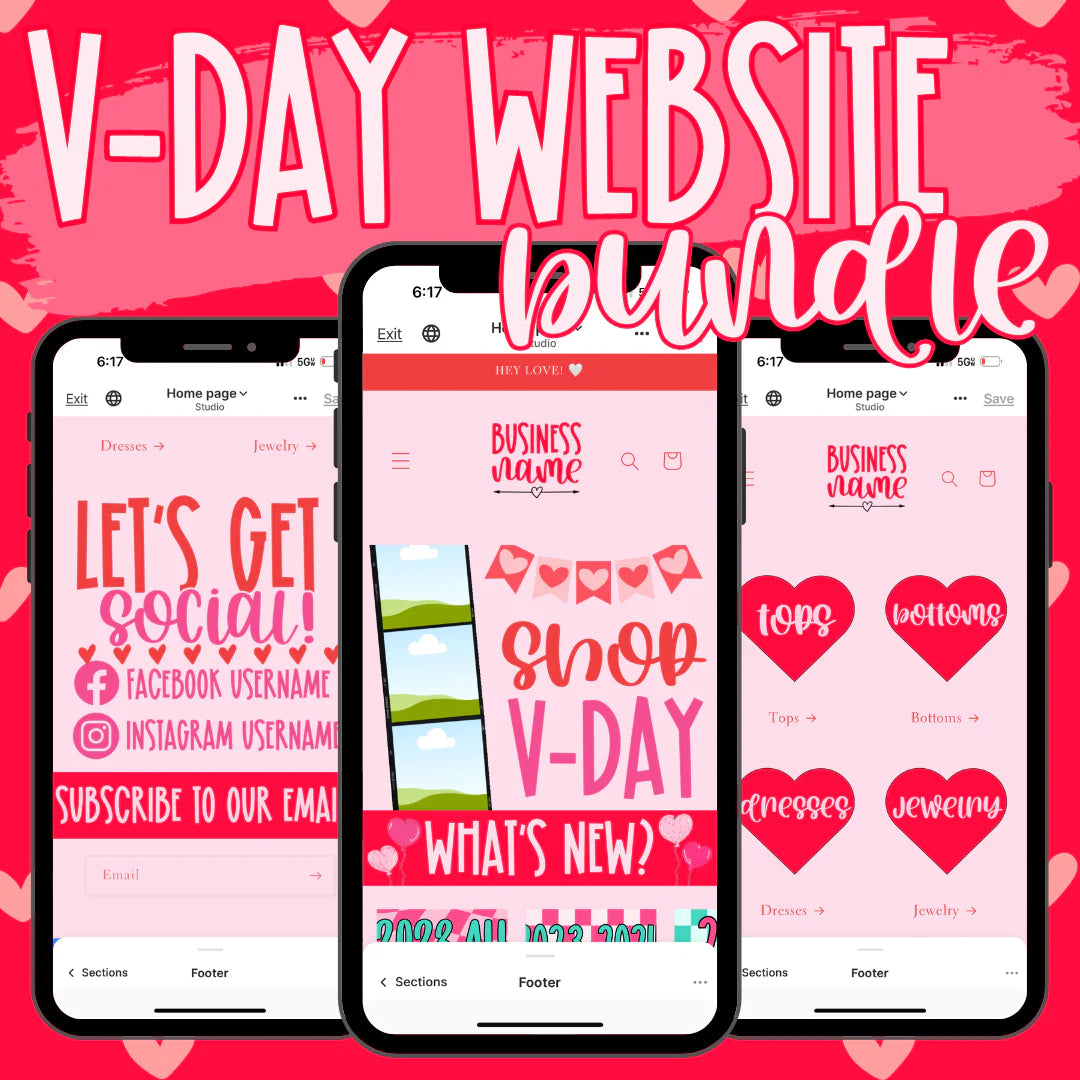 Valentines Shopify Revamp