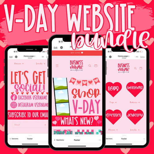 Valentines Shopify Revamp