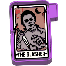 The slasher tarot card