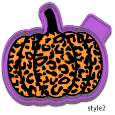 Cheetah pumpkin
