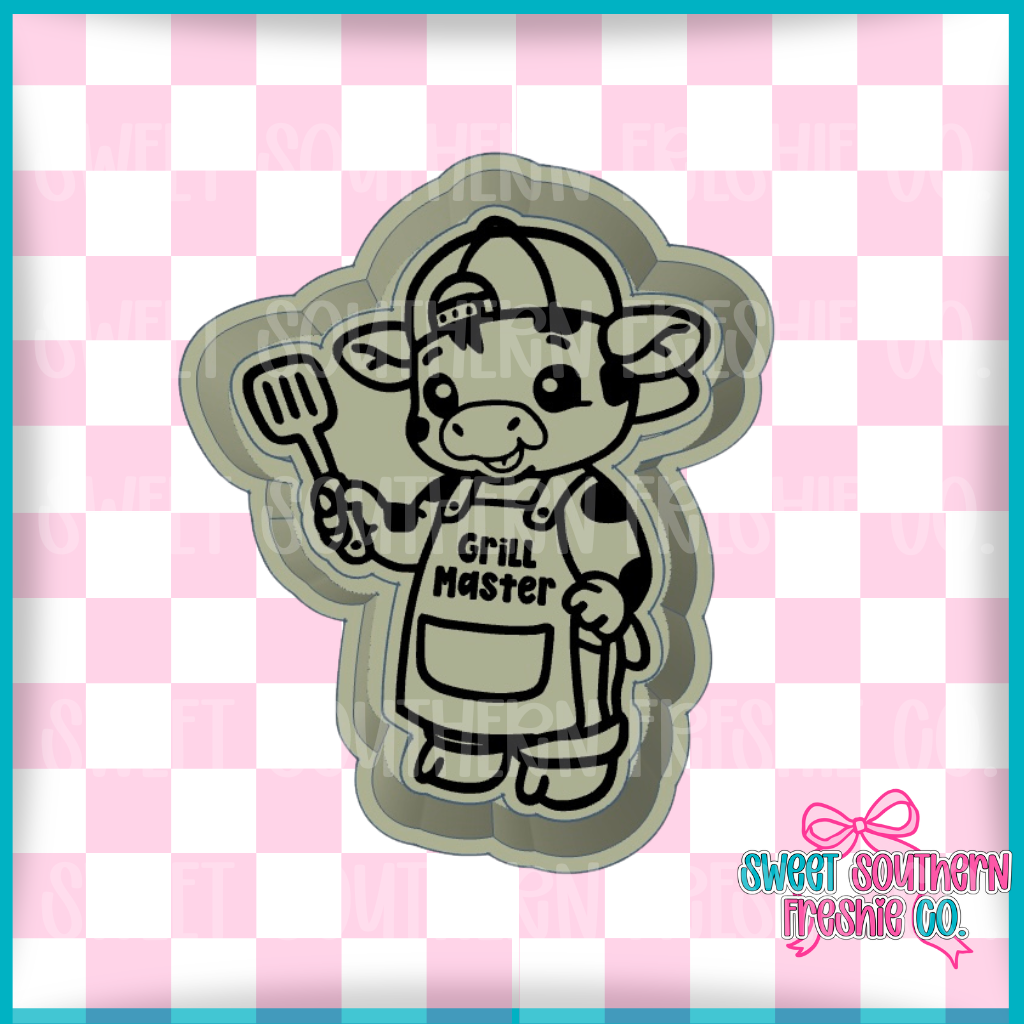 Grill Master Cow