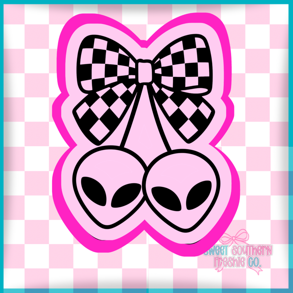 Checkered Alien Cherries