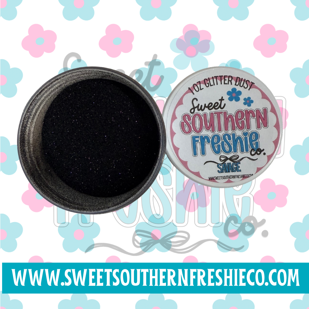 SAVAGE GLITTER DUST 1 OZ
