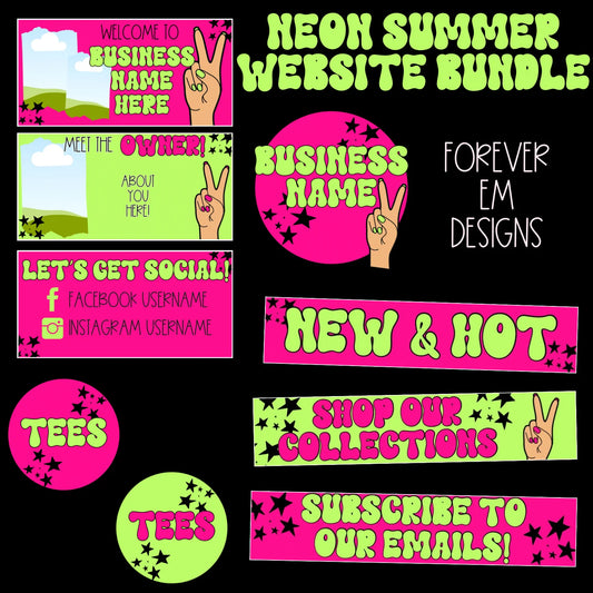 Neon Shopify Revamp