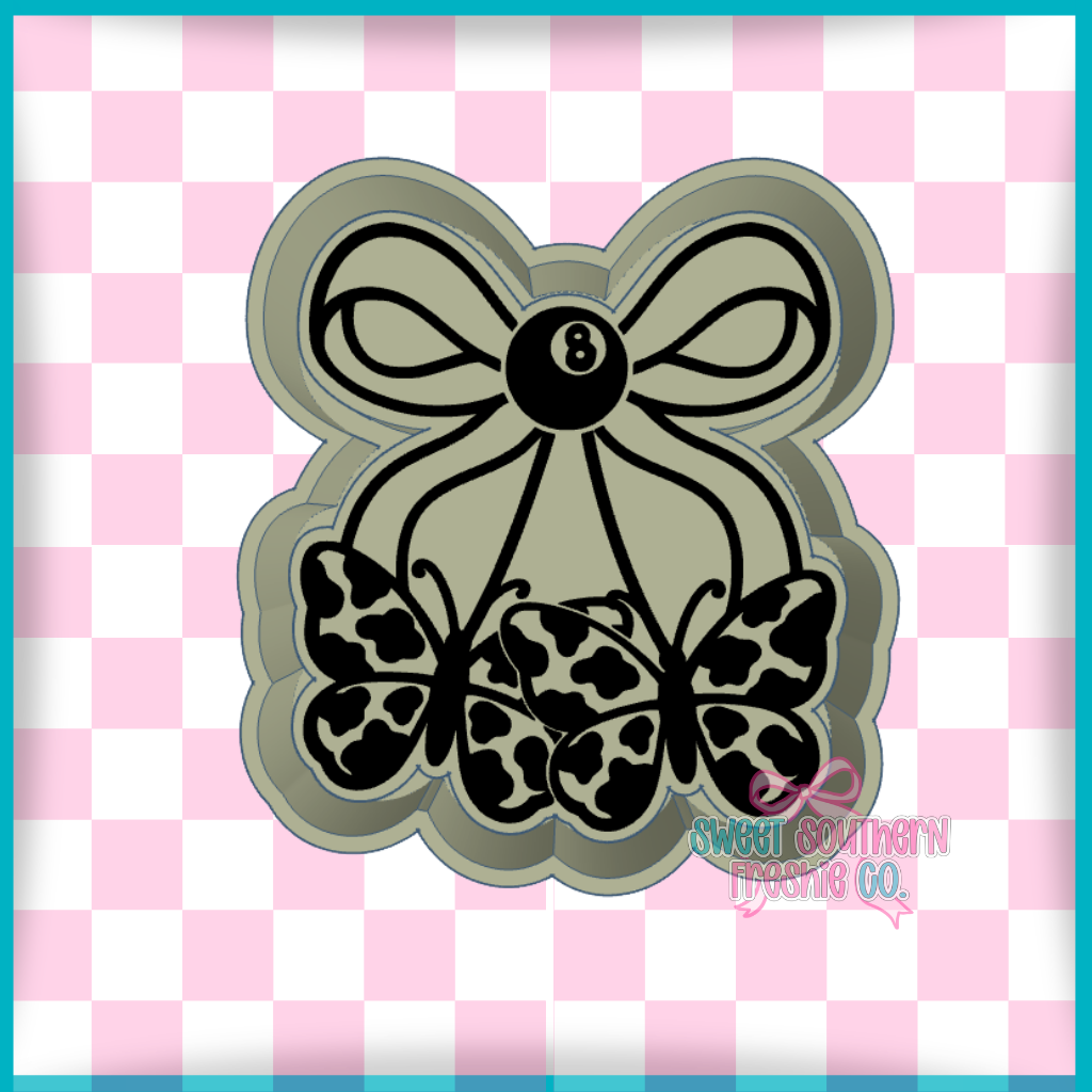 Cow print Butterfly Cherries