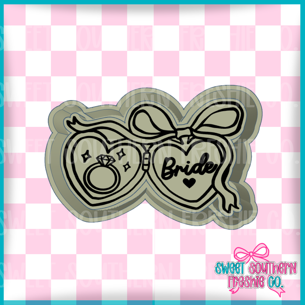 Bride Heart Locket