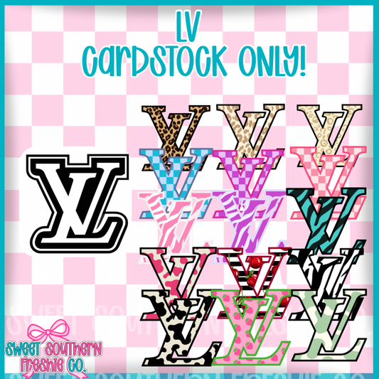 LV| Cardstock ONLY