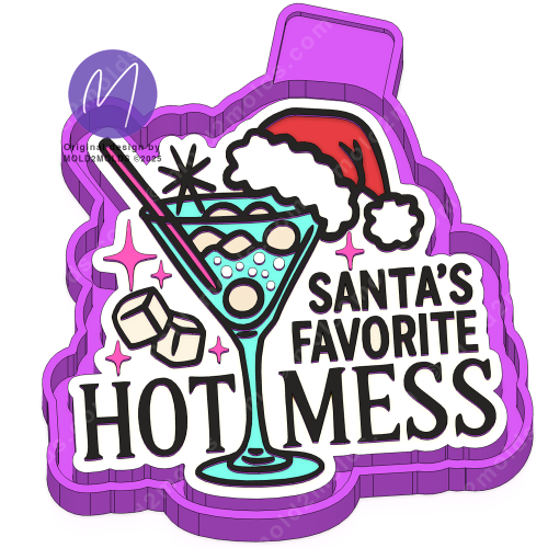 Santa’s favorite Hot Mess Martini