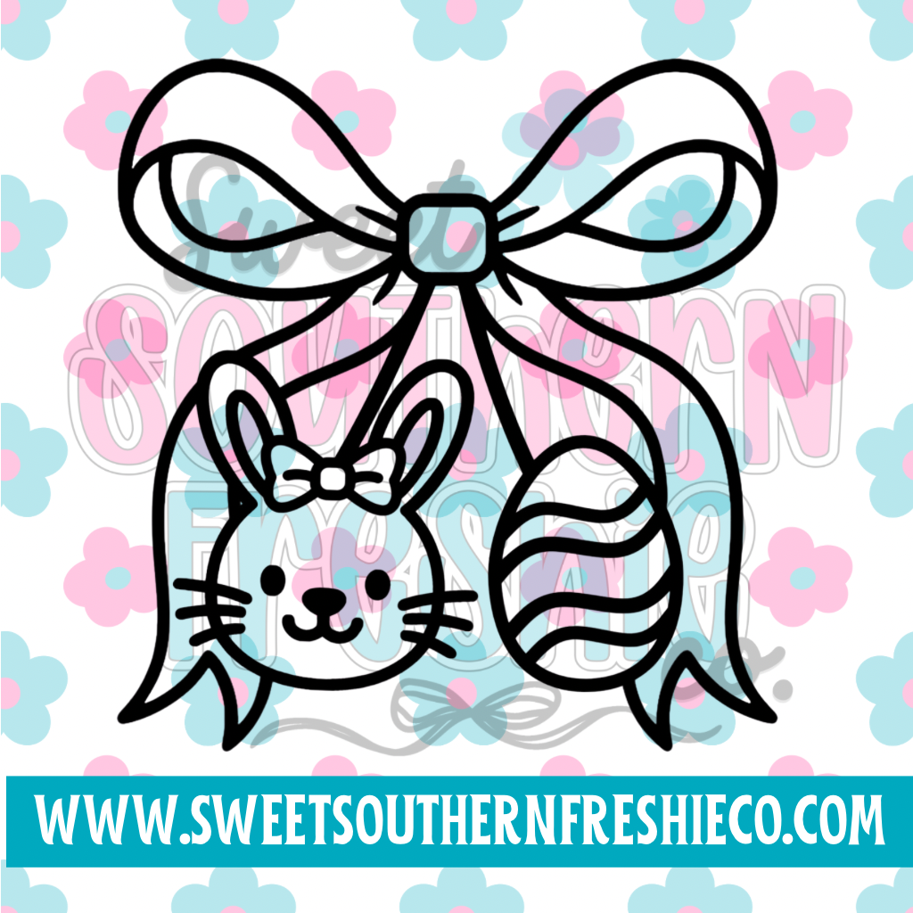 Easter bunny and egg cherries