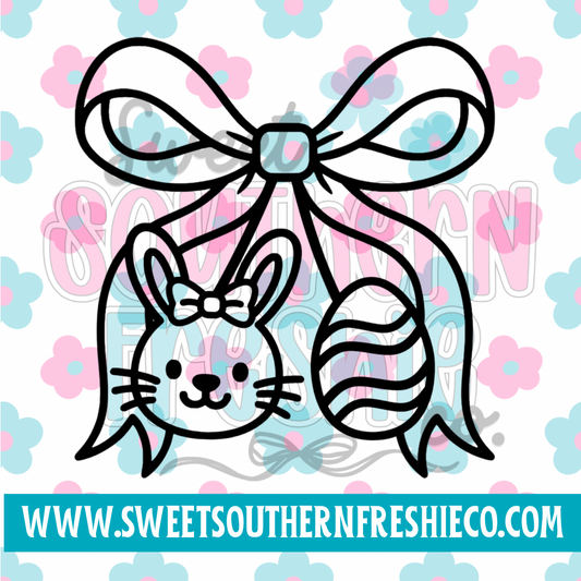 Easter bunny and egg cherries