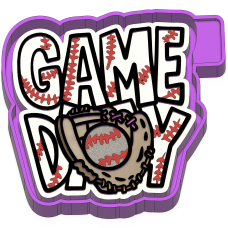 Game day with glove