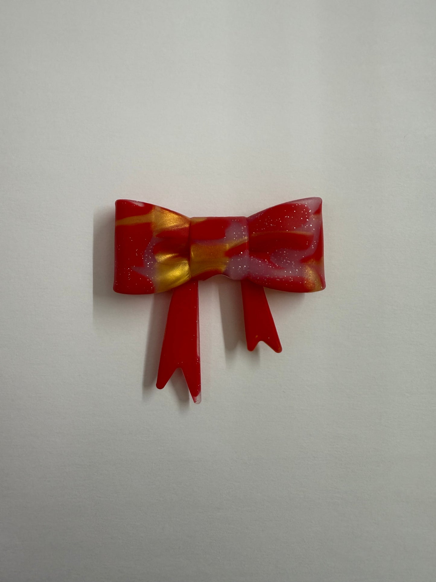 COQUETTE BOW SILICONE STRAW TOPPER