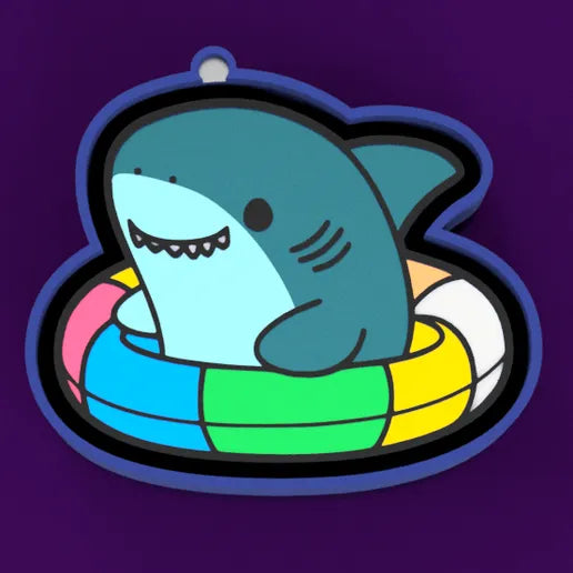 Shark in float