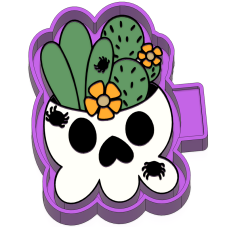 Skull succulent plant