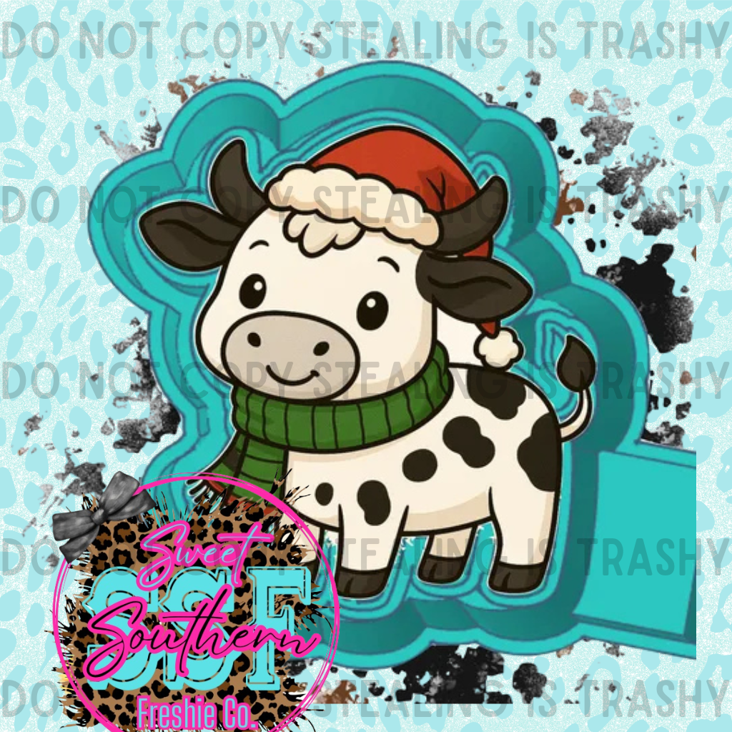 Christmas cow
