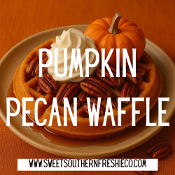 PUMPKIN PECAN WAFFLE