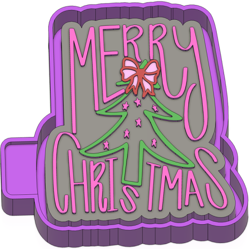 Merry Christmas with tree