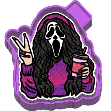 Spooky ghostface girl