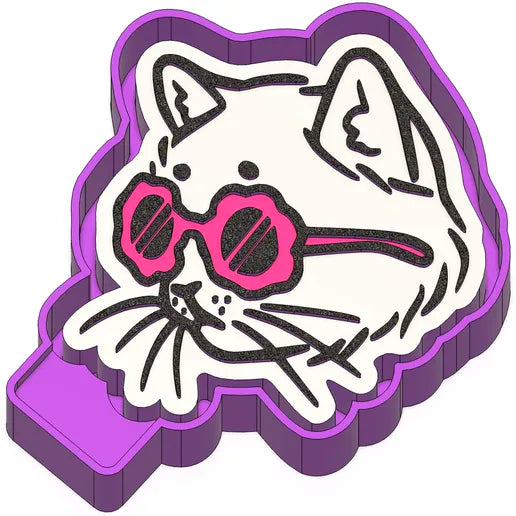 Cat with sunglasses