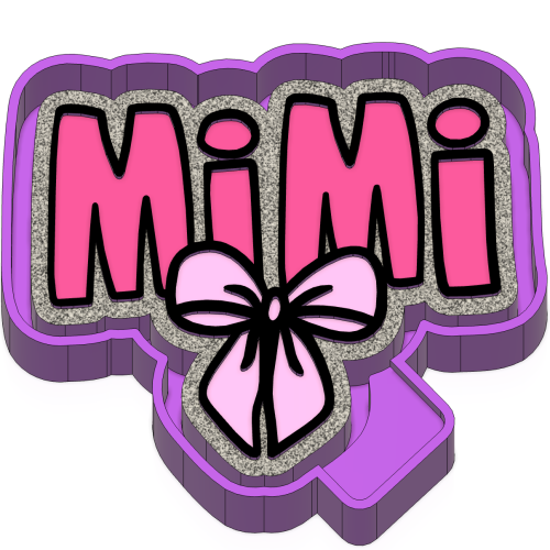 Mimi with bow