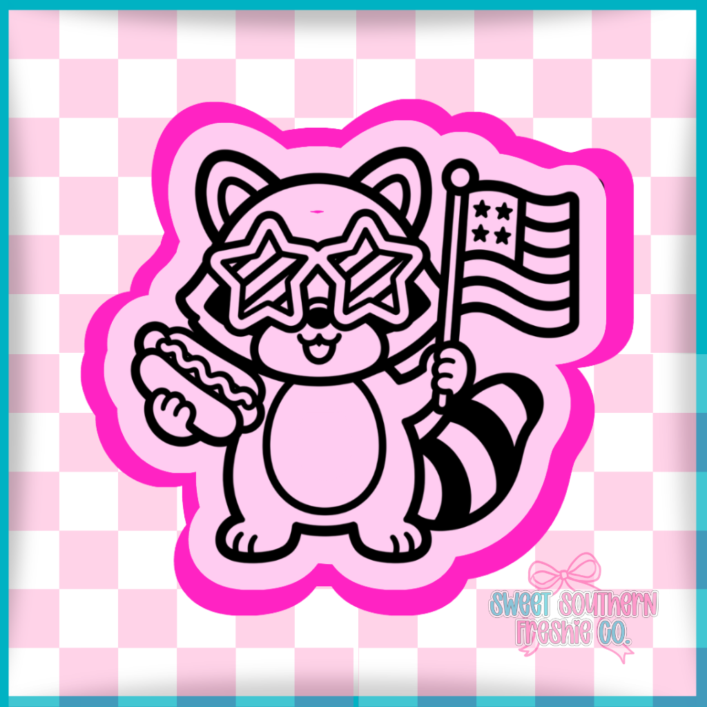 4th of July Raccoon