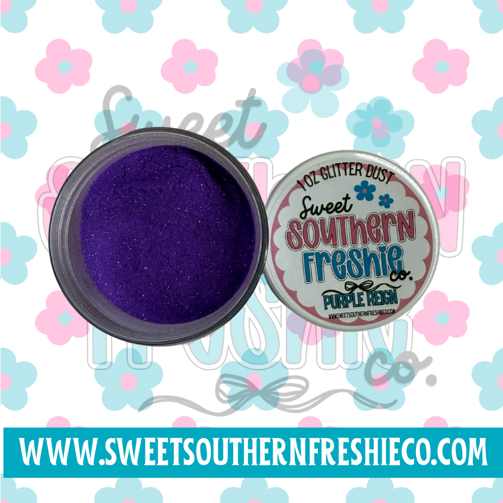 PURPLE REIGN GLITTER DUST 1 OZ