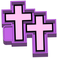 Simple cross vents