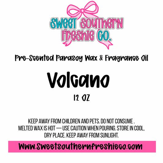 Volcano| Pre-Scented Wax