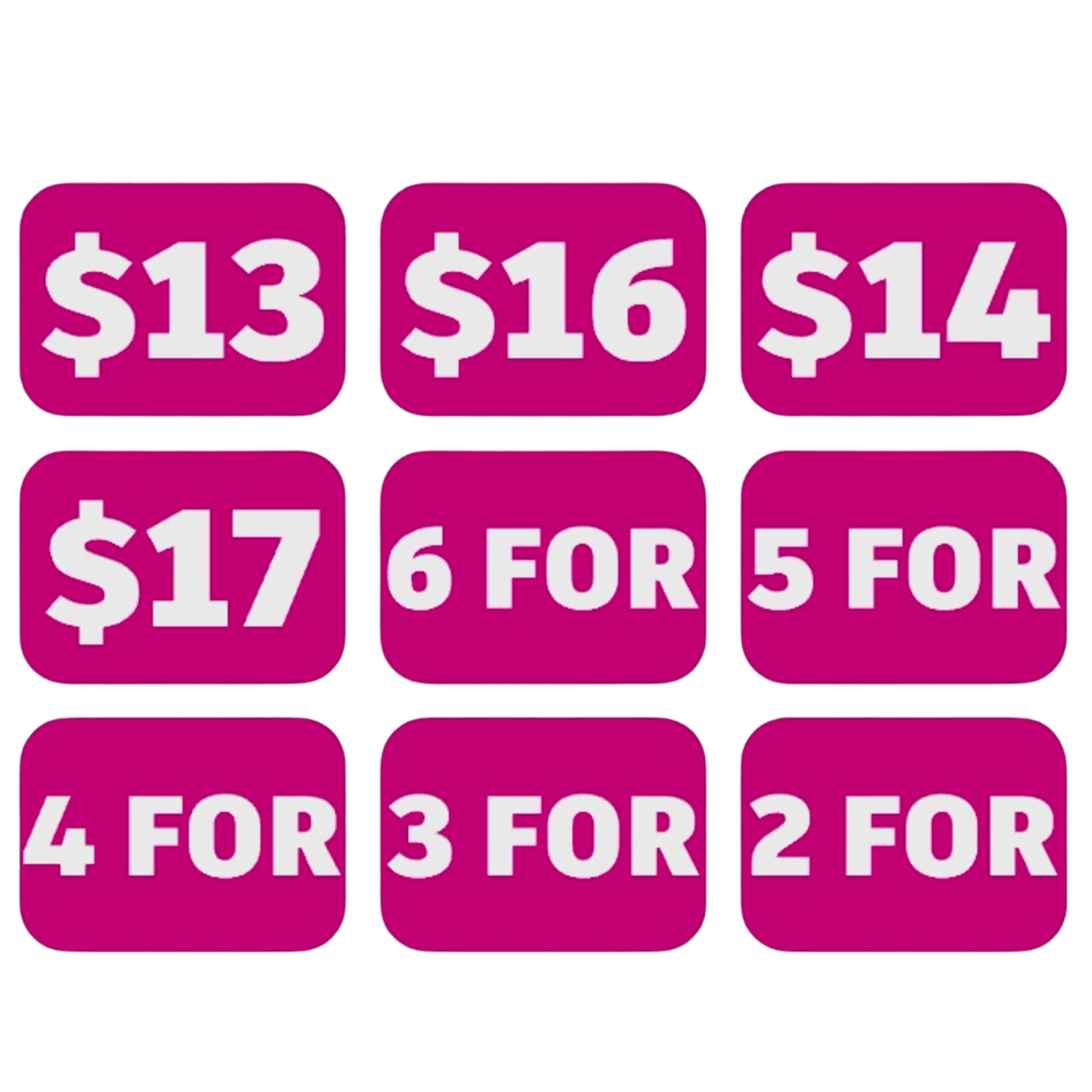 Price tags