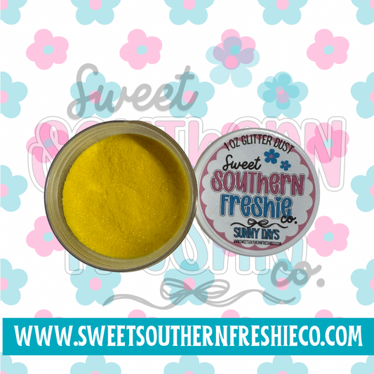 SUNNY DAYS GLITTER DUST 1 OZ