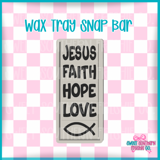 Faith Wax Snap Bar