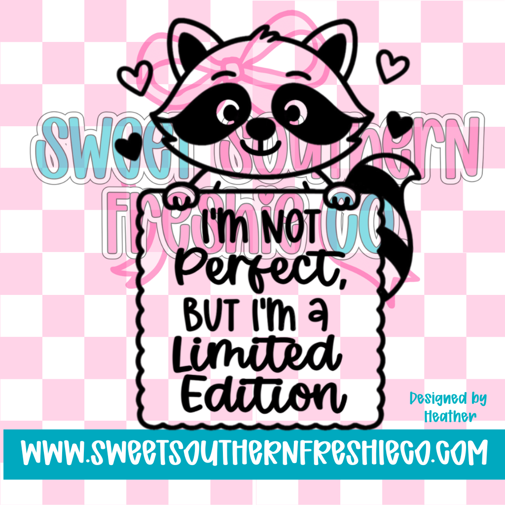 I’m not perfect Raccoon