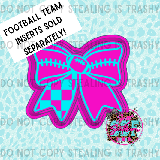 Football bow Blank