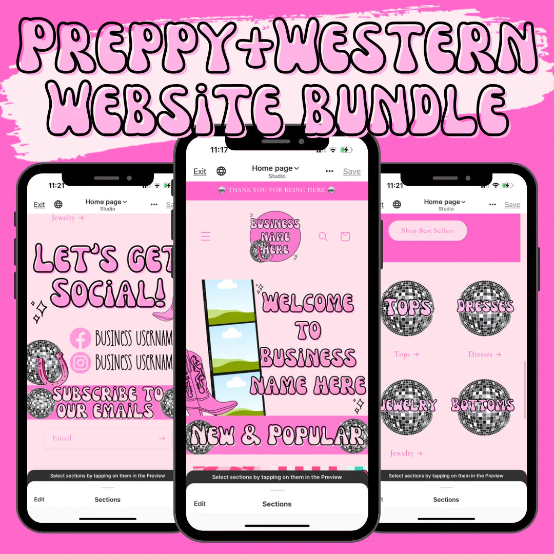 Preppy & Western Shopify Revamp