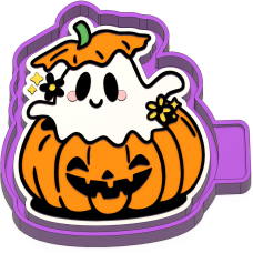 Ghost in pumpkin
