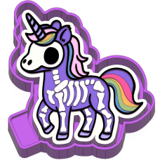 Skeleton unicorn