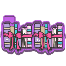Coquette stack of book vents