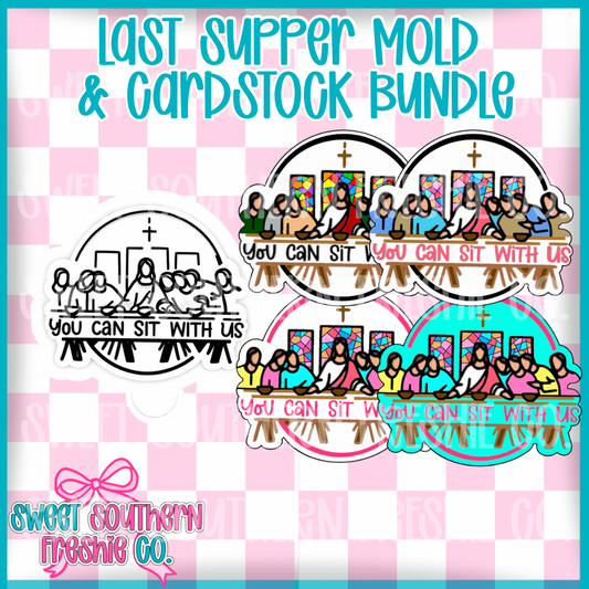 Last Supper| Cardstock & Mold Bundle