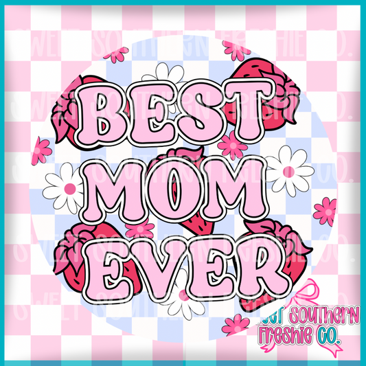 Round Cardstock| Best Mom Ever
